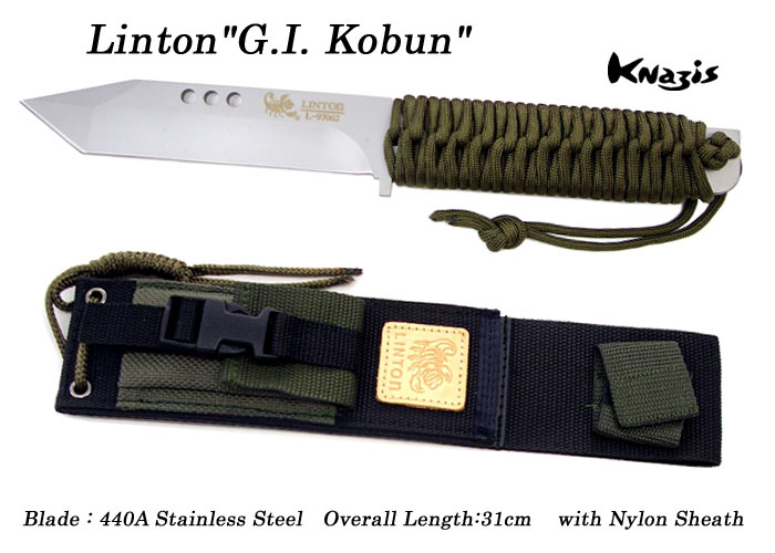 リントン L-97061B G.I.ネバーダイ ブラック ナイフ knife | aventueras.ch